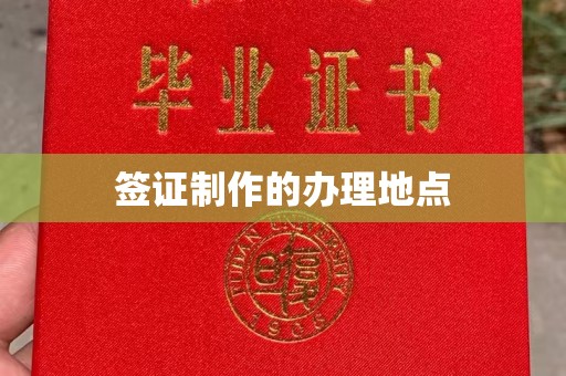 金平签证制作的办理地点