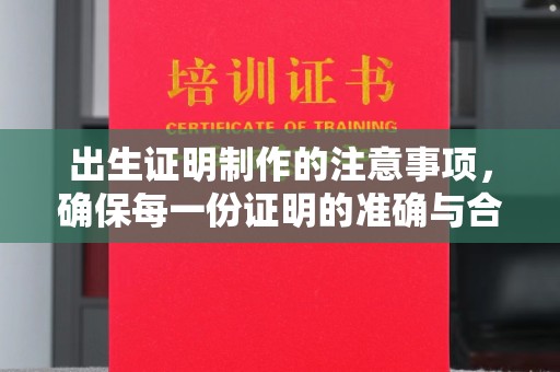 金平出生证明制作的注意事项，确保每一份证明的准确与合法