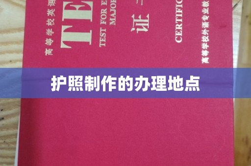 金平护照制作的办理地点