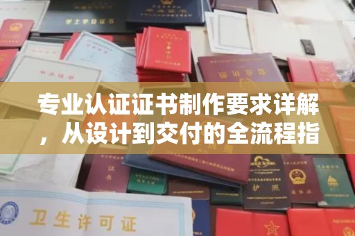金平专业认证证书制作要求详解，从设计到交付的全流程指南