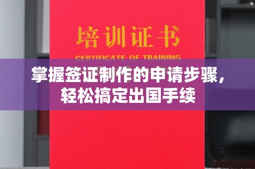 金平掌握签证制作的申请步骤，轻松搞定出国手续