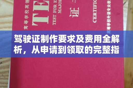 金平驾驶证制作要求及费用全解析，从申请到领取的完整指南